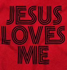 Christ Loves Me Toddler Pullover Hoodie-Direct To Garment Print-Brisco Baby