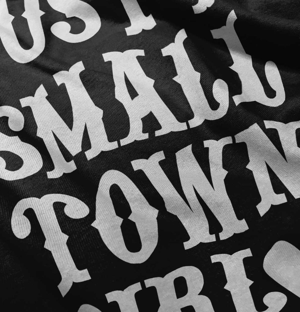 Small Town Girl Toddler Baseball-Direct To Garment Print-Brisco Baby