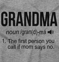 Grandma Infant Toddler T Shirt-Direct To Garment Print-Brisco Baby