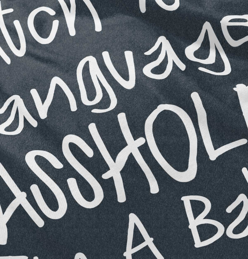 Watch The Language Football Romper Bodysuit-Direct To Garment Print-Brisco Baby