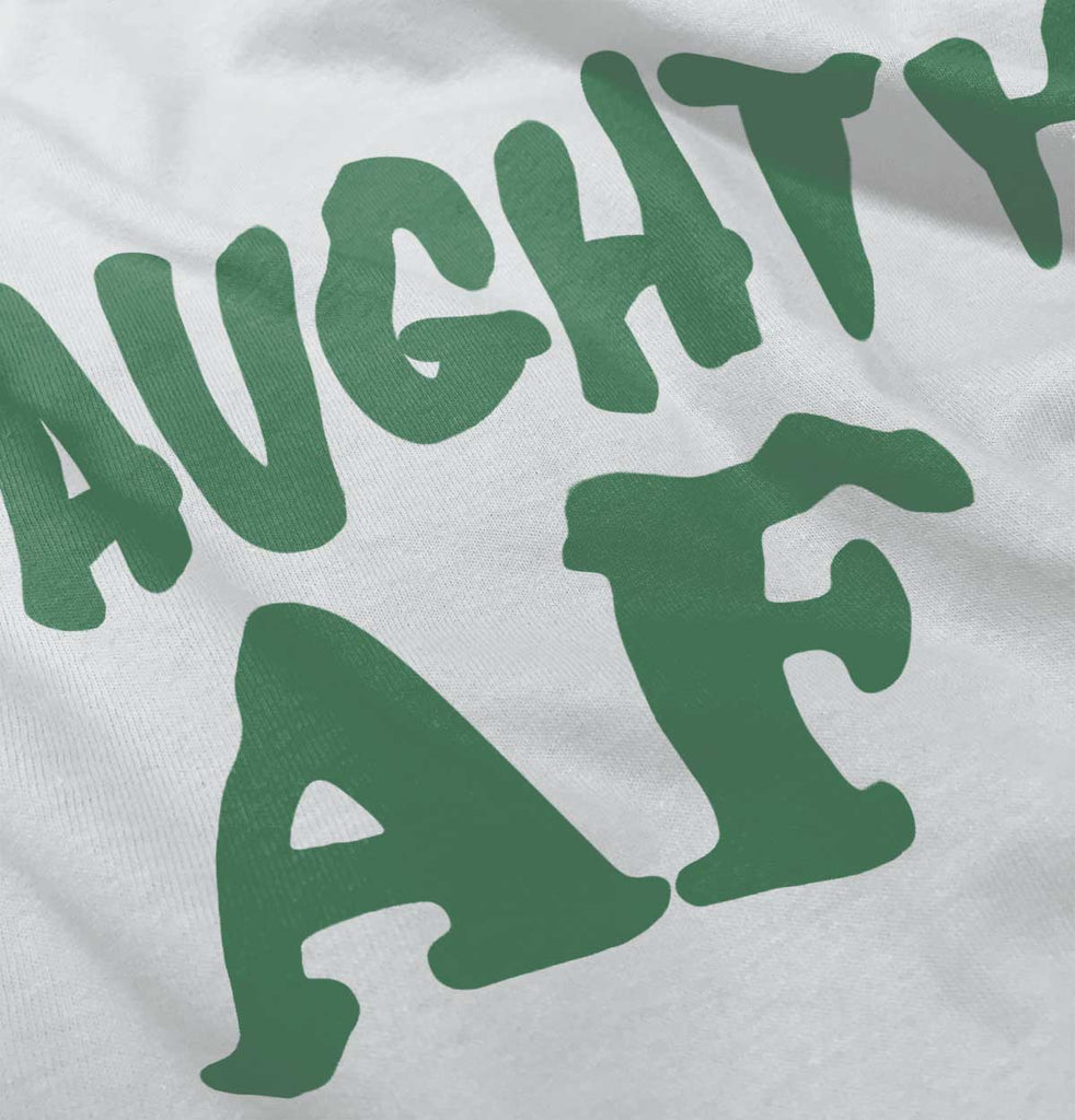 Naughty AF Infant Baby Bib-Direct To Garment Print-Brisco Baby