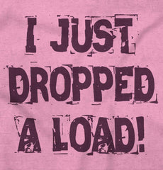 Dropped Load Infant Baby Bib-Direct To Garment Print-Brisco Baby