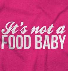It's Not A Food Baby Maternity T-Shirt-Direct To Garment Print-Brisco Baby