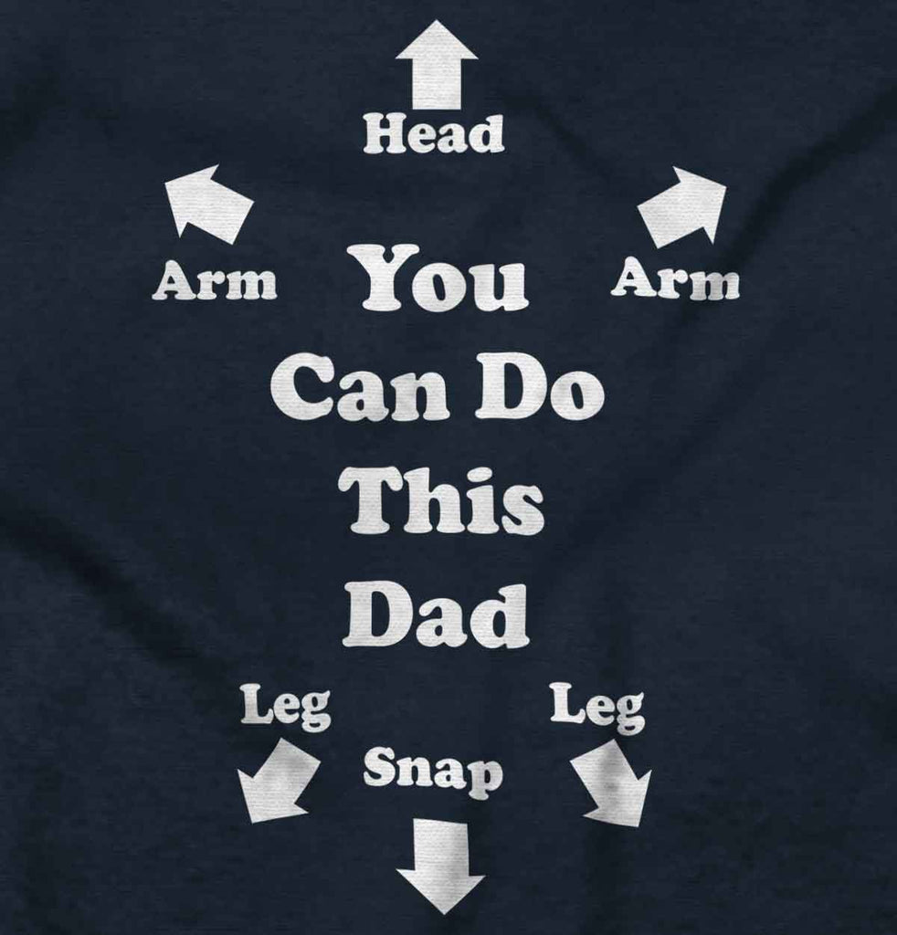 You Can Do This Infant Toddler T Shirt-Direct To Garment Print-Brisco Baby