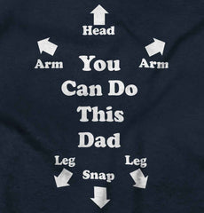 You Can Do This Infant Toddler T Shirt-Direct To Garment Print-Brisco Baby