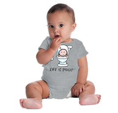 Baby Toilet Romper Bodysuit-Direct To Garment Print-Brisco Baby