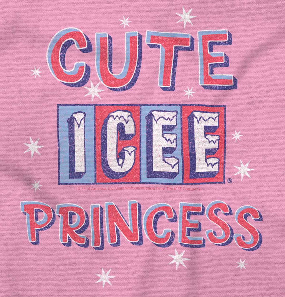 Icee Princess Romper Bodysuit-Direct To Garment Print-Brisco Baby