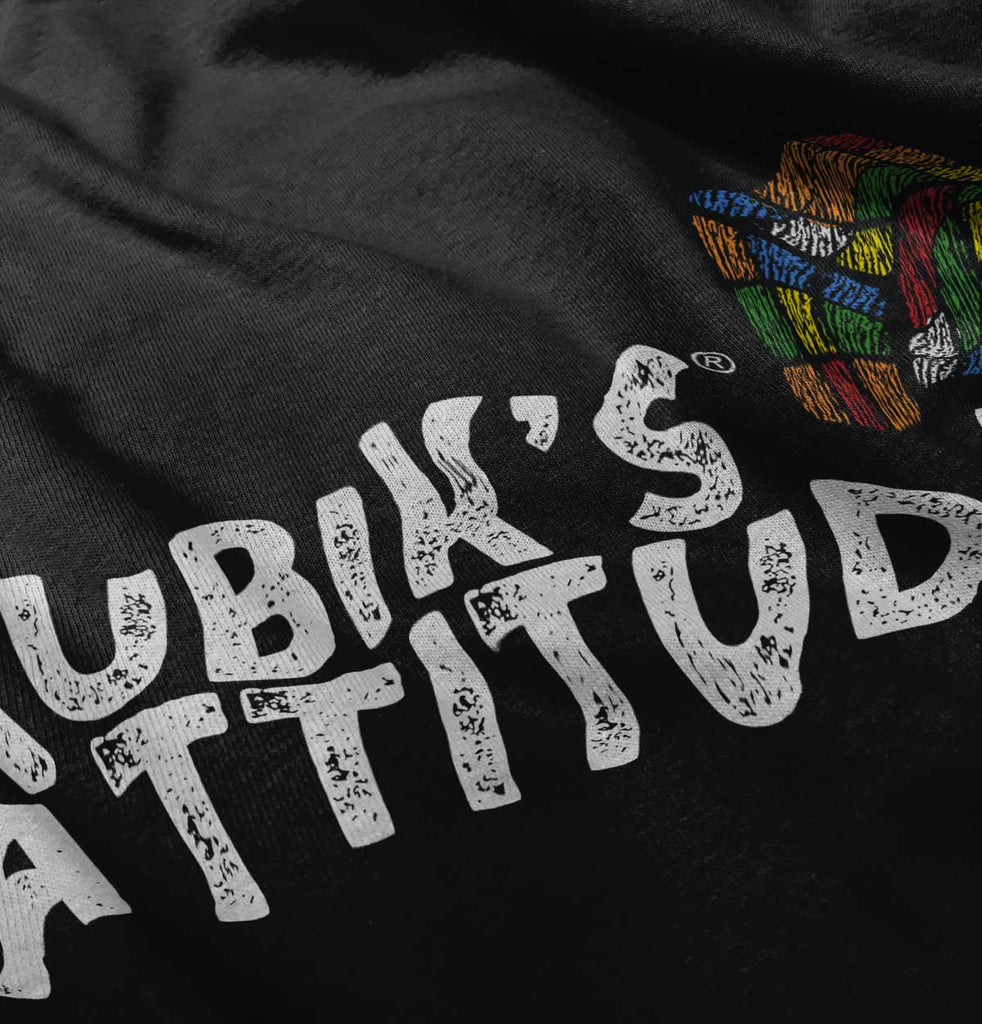 Rubik's Attitude Romper Bodysuit-Direct To Garment Print-Brisco Baby