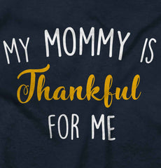 Mommy Is Thankful For Me Romper Bodysuit-Direct To Garment Print-Brisco Baby