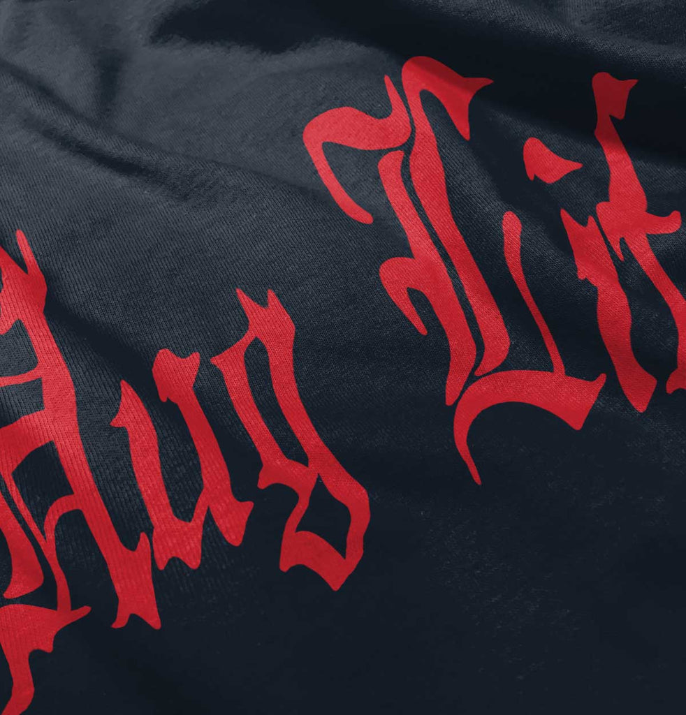 Hug Life Toddler Ruffled Trim T-Shirt-Direct To Garment Print-Brisco Baby