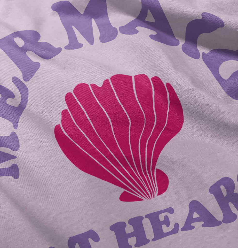 Mermaid At Heart Infant Toddler T Shirt-Direct To Garment Print-Brisco Baby