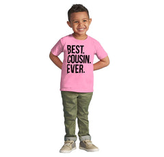 Best Cousin Ever Infant Toddler T Shirt-Direct To Garment Print-Brisco Baby