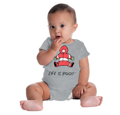 Winter Jacket Romper Bodysuit-Direct To Garment Print-Brisco Baby