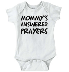 Mommy's Answered Prayer Romper Bodysuit-Direct To Garment Print-Brisco Baby