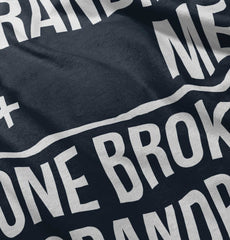 One Broke Grandpa Infant Toddler T Shirt-Direct To Garment Print-Brisco Baby