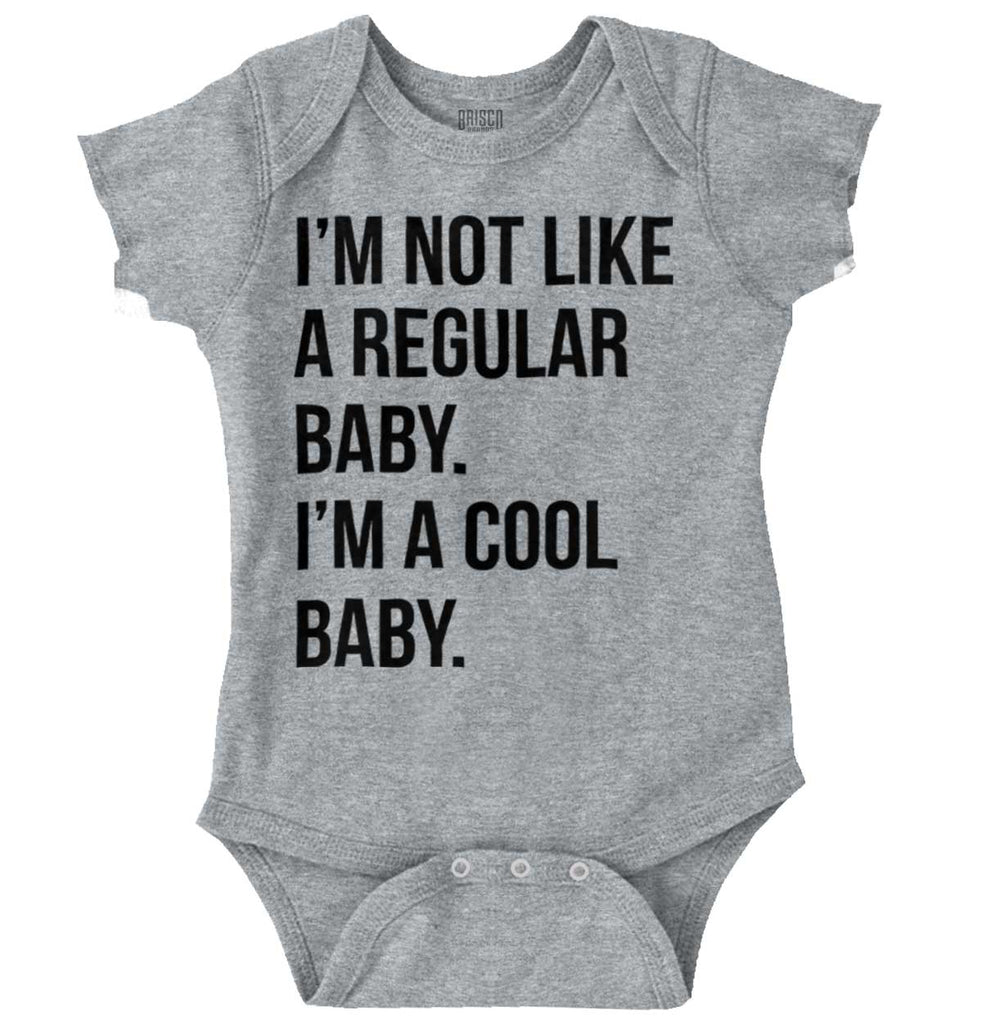 Cool Baby Romper Bodysuit-Direct To Garment Print-Brisco Baby