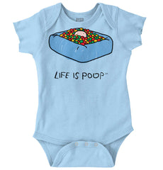 Ball Pit Romper Bodysuit-Direct To Garment Print-Brisco Baby