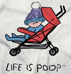 Winter Stroller Infant Toddler T Shirt-Direct To Garment Print-Brisco Baby