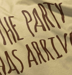 The Party Has Arrived Romper Bodysuit-Direct To Garment Print-Brisco Baby