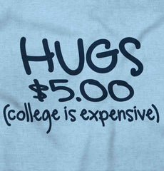 College is Expensive Romper Bodysuit-Direct To Garment Print-Brisco Baby