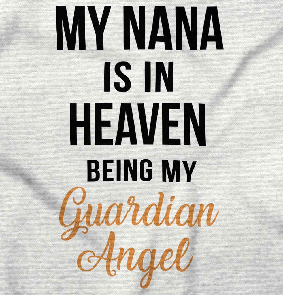 Nana Guardian Angel Romper Bodysuit-Direct To Garment Print-Brisco Baby