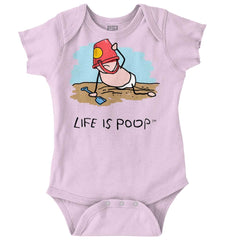 Baby Beach Romper Bodysuit-Direct To Garment Print-Brisco Baby