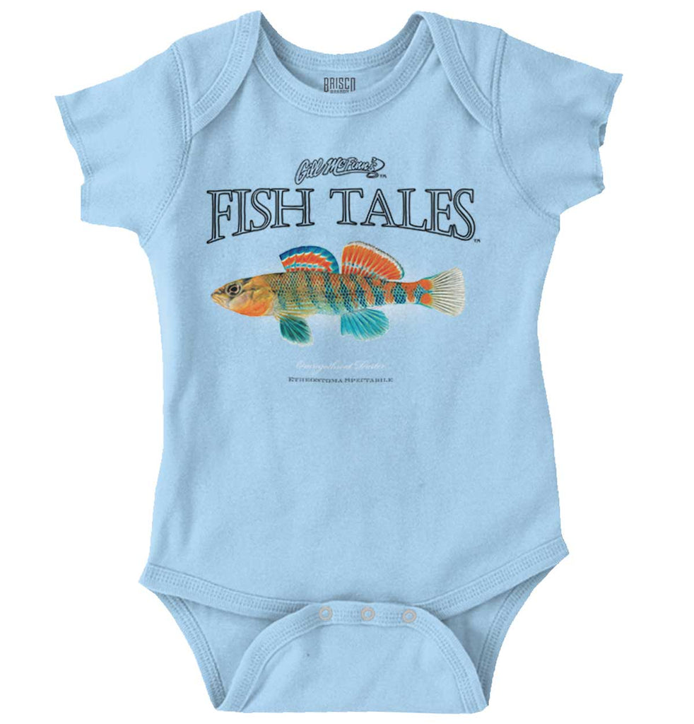 Orangethroat Darter Romper Bodysuit-Direct To Garment Print-Brisco Baby