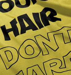 Wookie Hair Don't Ca Romper Bodysuit-Direct To Garment Print-Brisco Baby