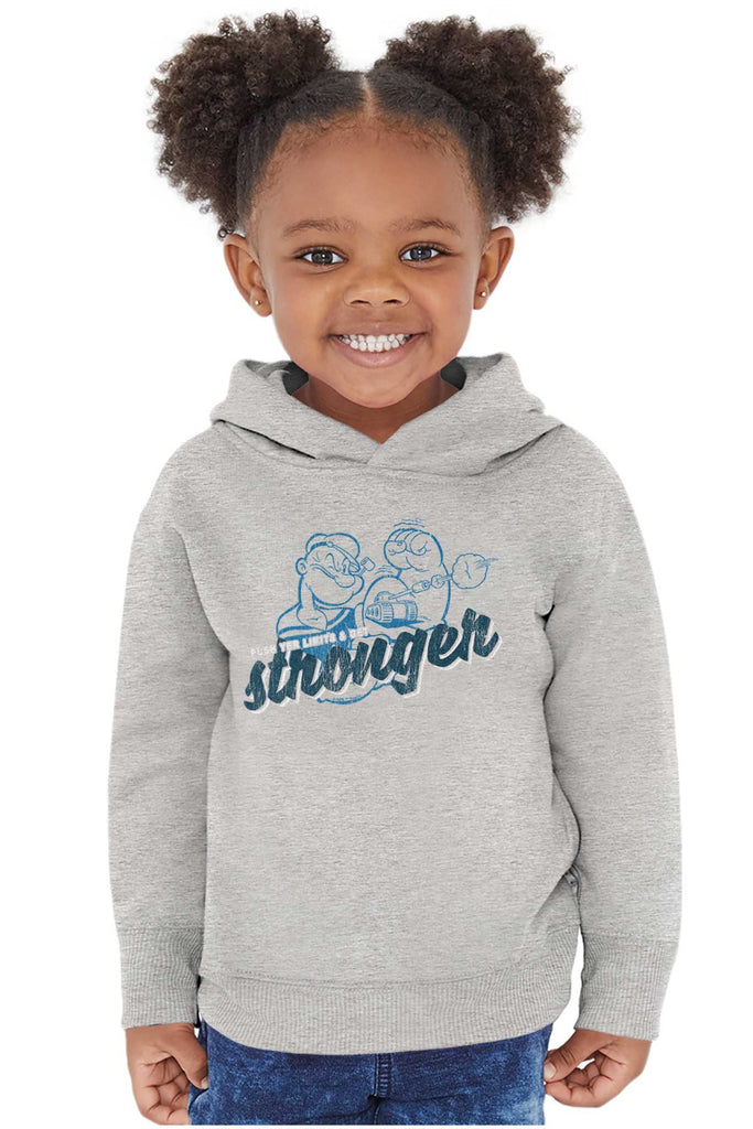 Get Stronger Toddler Pullover Hoodie-Direct To Garment Print-Brisco Baby
