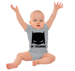 Batbaby In Training Romper Bodysuit-Misc-Brisco Baby