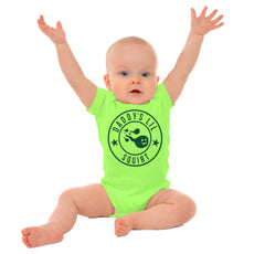 Daddy's Lil Squirt Romper Bodysuit-Direct To Garment Print-Brisco Baby