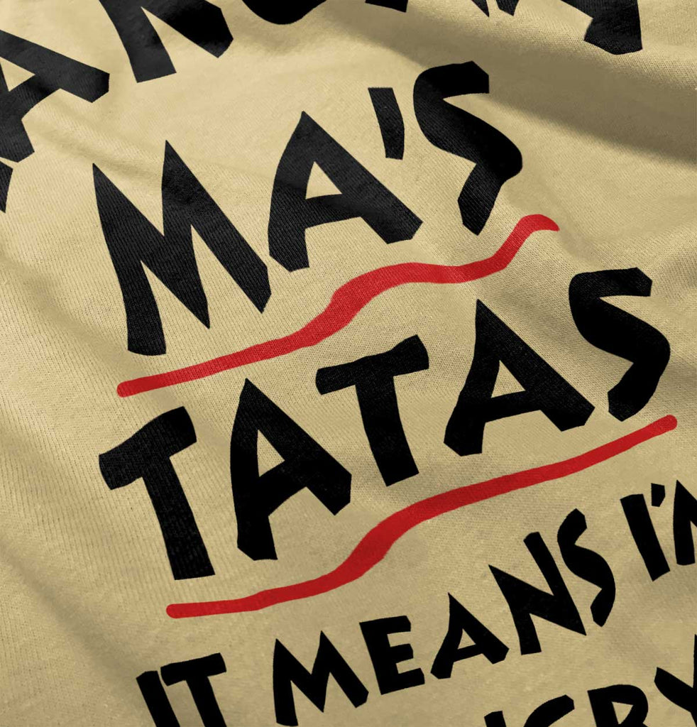 Hakuna Im Hungry Romper Bodysuit-Direct To Garment Print-Brisco Baby