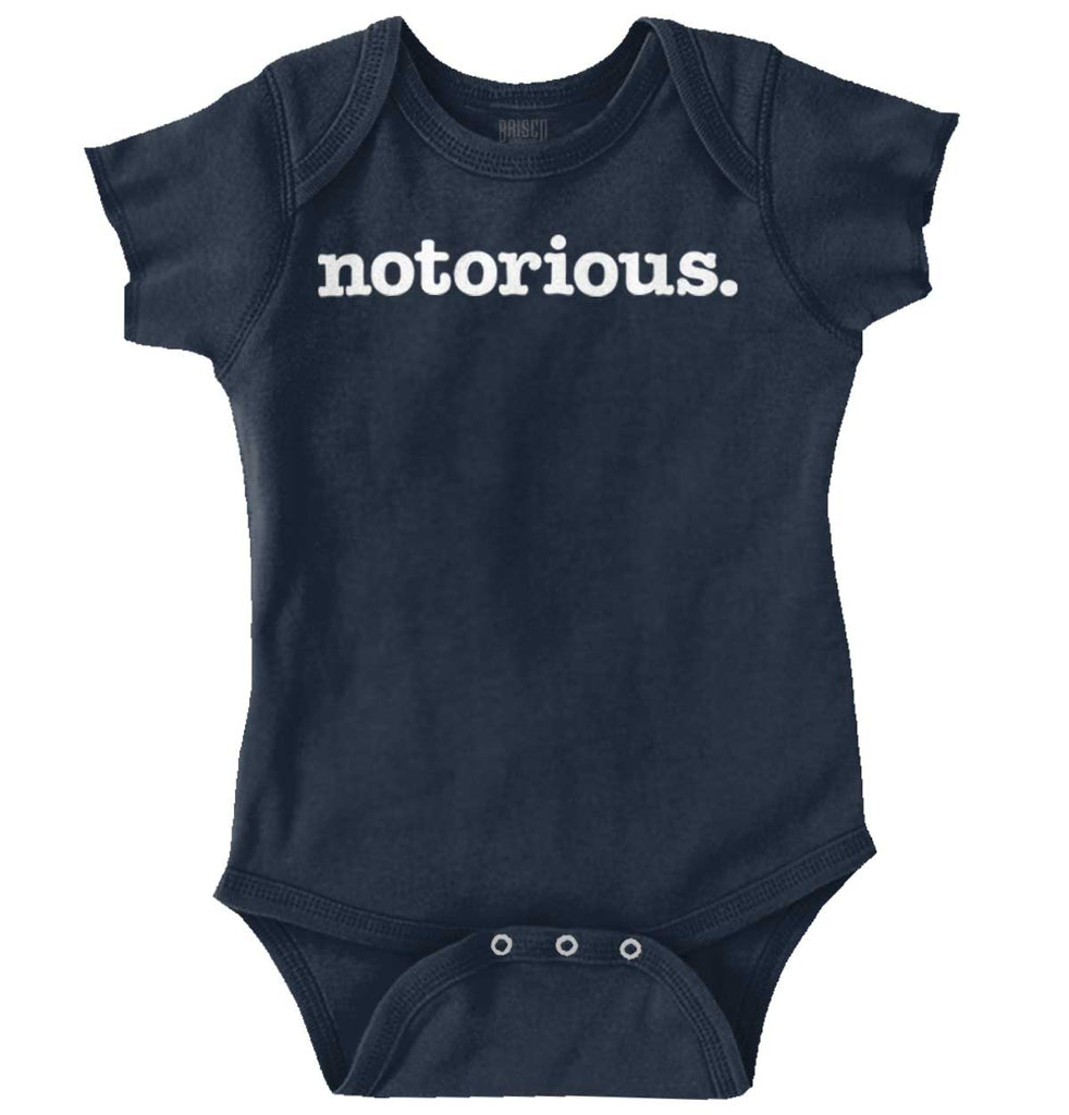 Notorious Romper Bodysuit-Direct To Garment Print-Brisco Baby