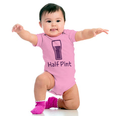 Half Pint Romper Bodysuit-Direct To Garment Print-Brisco Baby