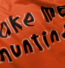 Take Me Hunting Daddy Romper Bodysuit-Direct To Garment Print-Brisco Baby