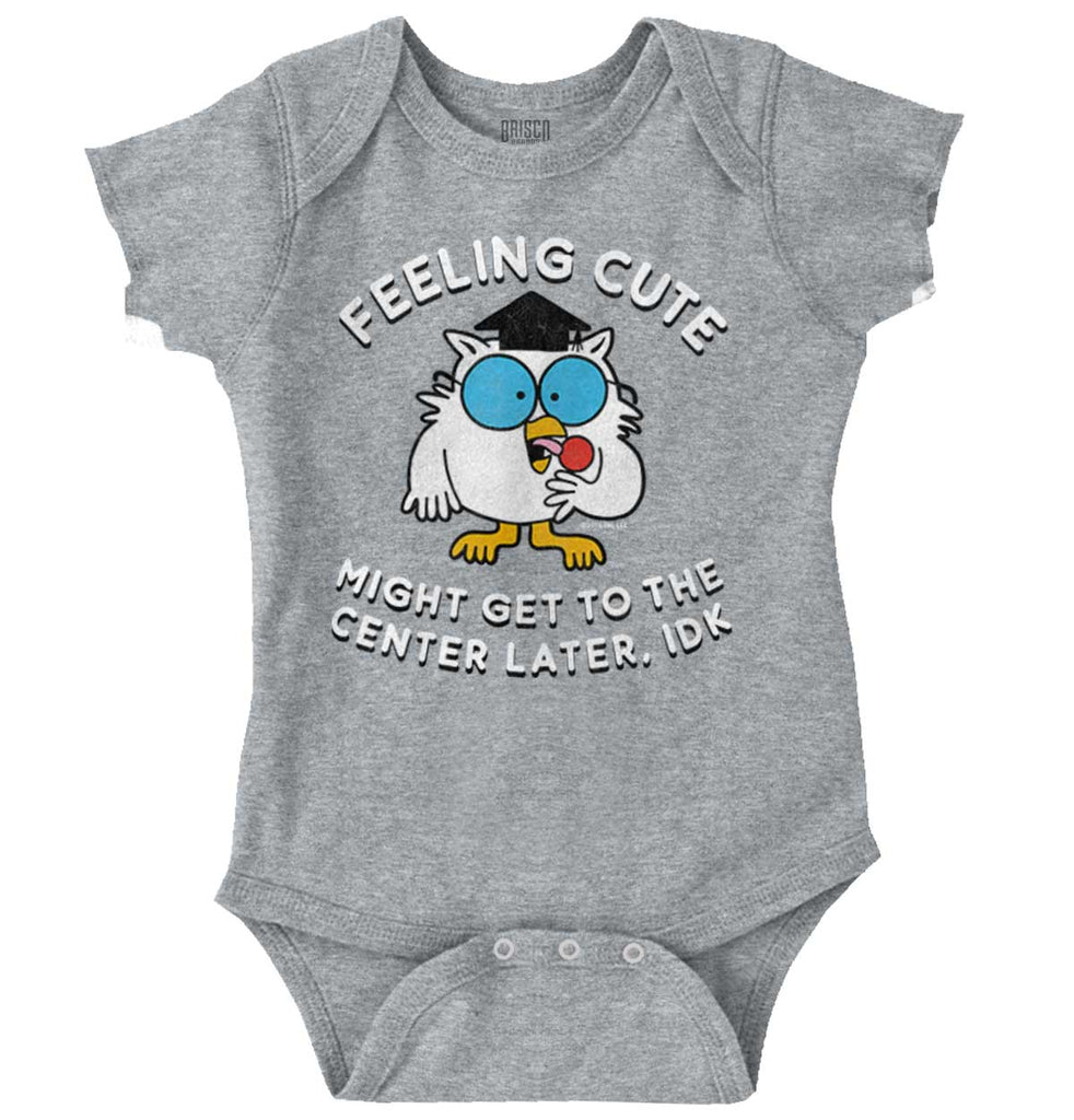 Mr Owl Meme Romper Bodysuit-Direct To Garment Print-Brisco Baby