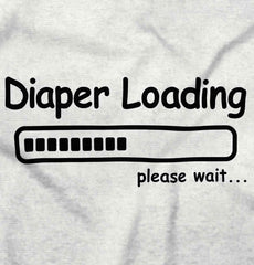 Diaper Loading Romper Bodysuit-Direct To Garment Print-Brisco Baby