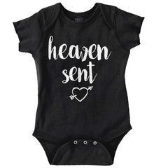 Heaven Sent Romper Bodysuit-Direct To Garment Print-Brisco Baby