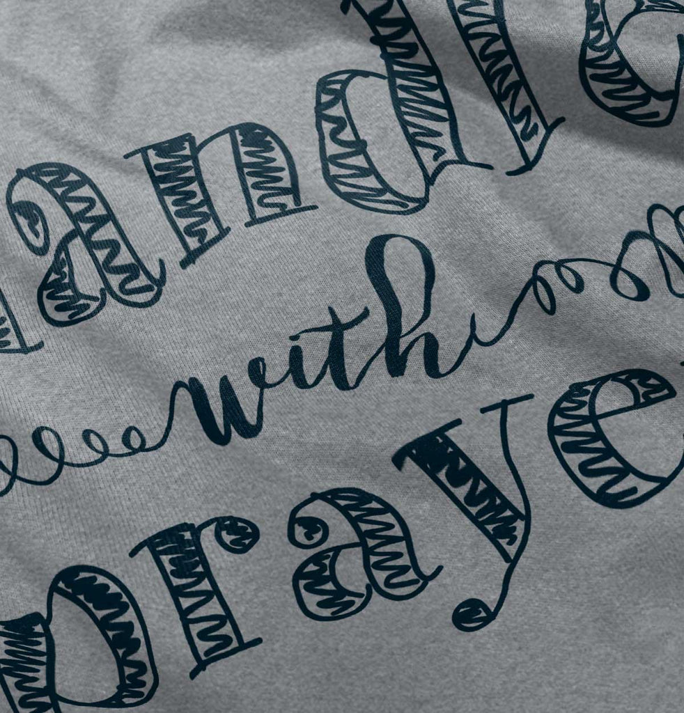 Handle With Prayer Raglan Romper Bodysuit-Direct To Garment Print-Brisco Baby