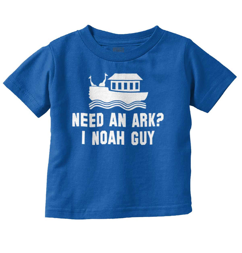Ark Noah Guy Infant Toddler T Shirt-Direct To Garment Print-Brisco Baby