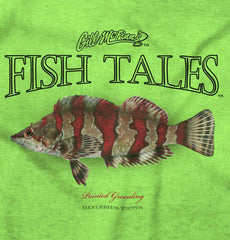 Painted Greenling Romper Bodysuit-Direct To Garment Print-Brisco Baby