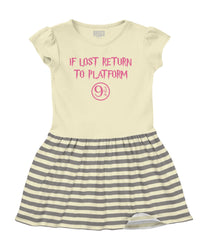 Return Platofrm 9 3/4 Baby Striped Skirt Dress-Direct To Garment Print-Brisco Baby