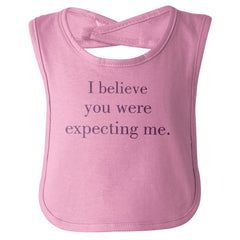 Expecting Me Infant Baby Bib-Direct To Garment Print-Brisco Baby