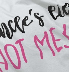 Uncle's Lil Hot Mess Infant Baby Bib-Direct To Garment Print-Brisco Baby