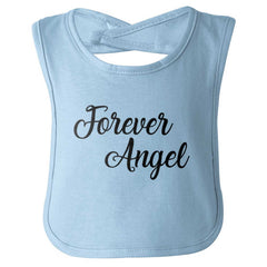Forever Angel Infant Baby Bib-Direct To Garment Print-Brisco Baby