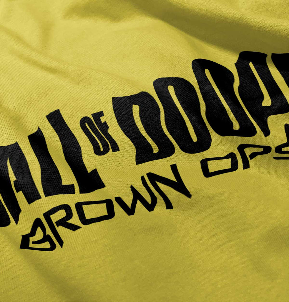 Call Of Doody Romper Bodysuit-Direct To Garment Print-Brisco Baby