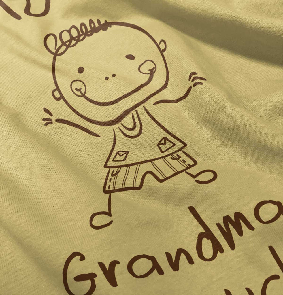 Love My Grandma Infant Toddler T Shirt-Direct To Garment Print-Brisco Baby