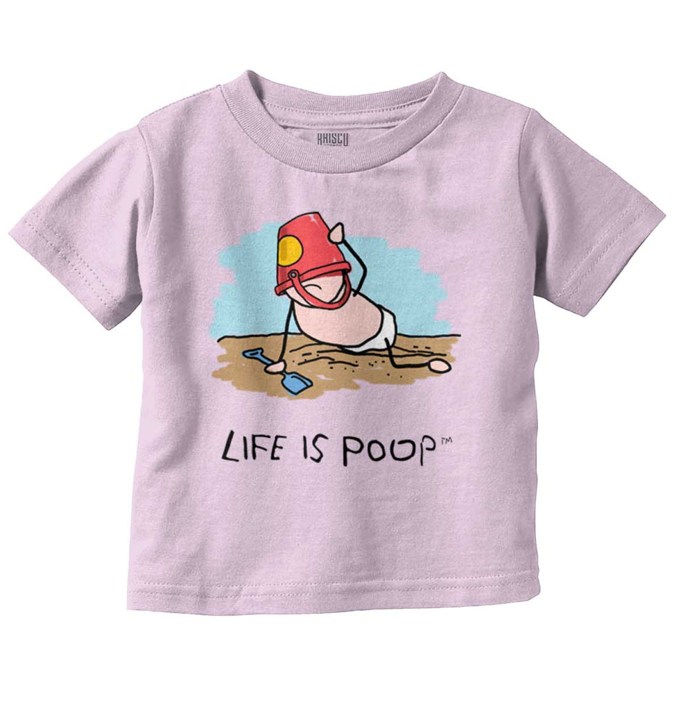 Baby Beach Infant Toddler T Shirt-Direct To Garment Print-Brisco Baby