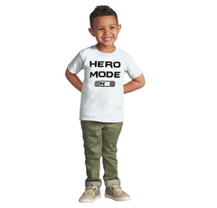 Batman Mode Infant Toddler T Shirt-Direct To Garment Print-Brisco Baby