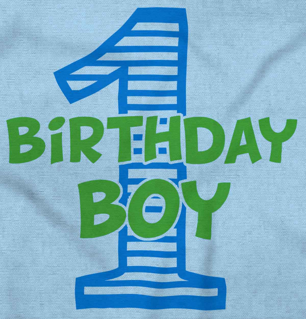 Birthday Boy Infant Baby Bib-Direct To Garment Print-Brisco Baby